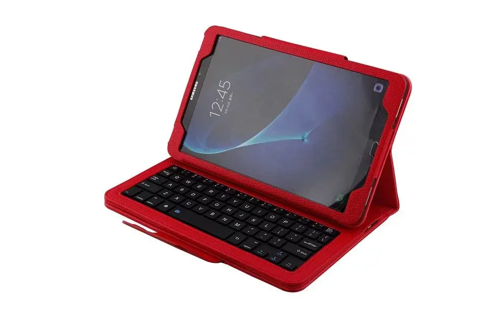 Чехол для Samsung Galaxy Tab A 9 7 женская модель Беспроводная Bluetooth клавиатура кожаный