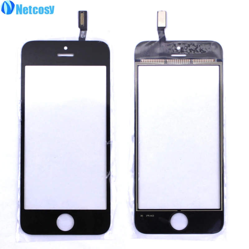 Netcosy 4," сенсорный экран дигитайзер передняя стеклянная линза для iphone 5S сенсорный экран для iphone 5S запасные части для сенсорного экрана