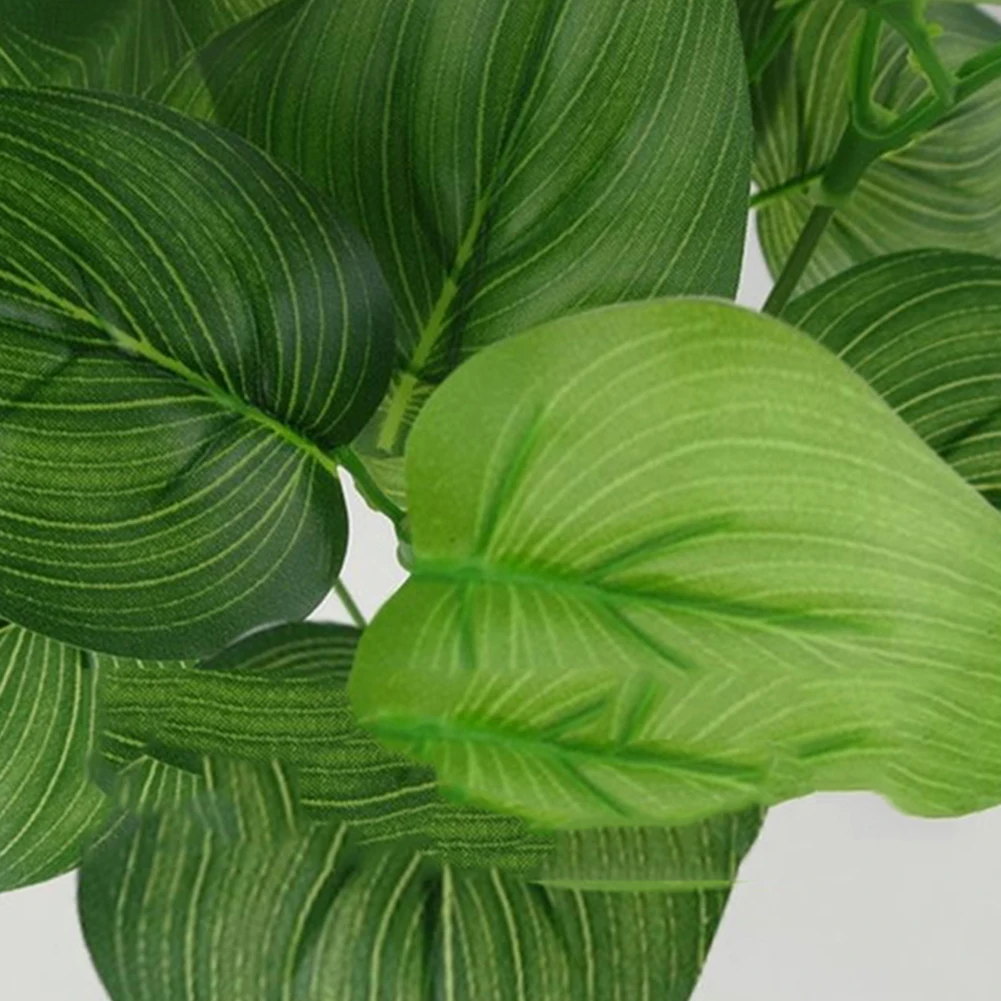 Горячее предложение! 1 шт Поддельные листья куст Крытый Открытый искусственные растения офис украшения сада