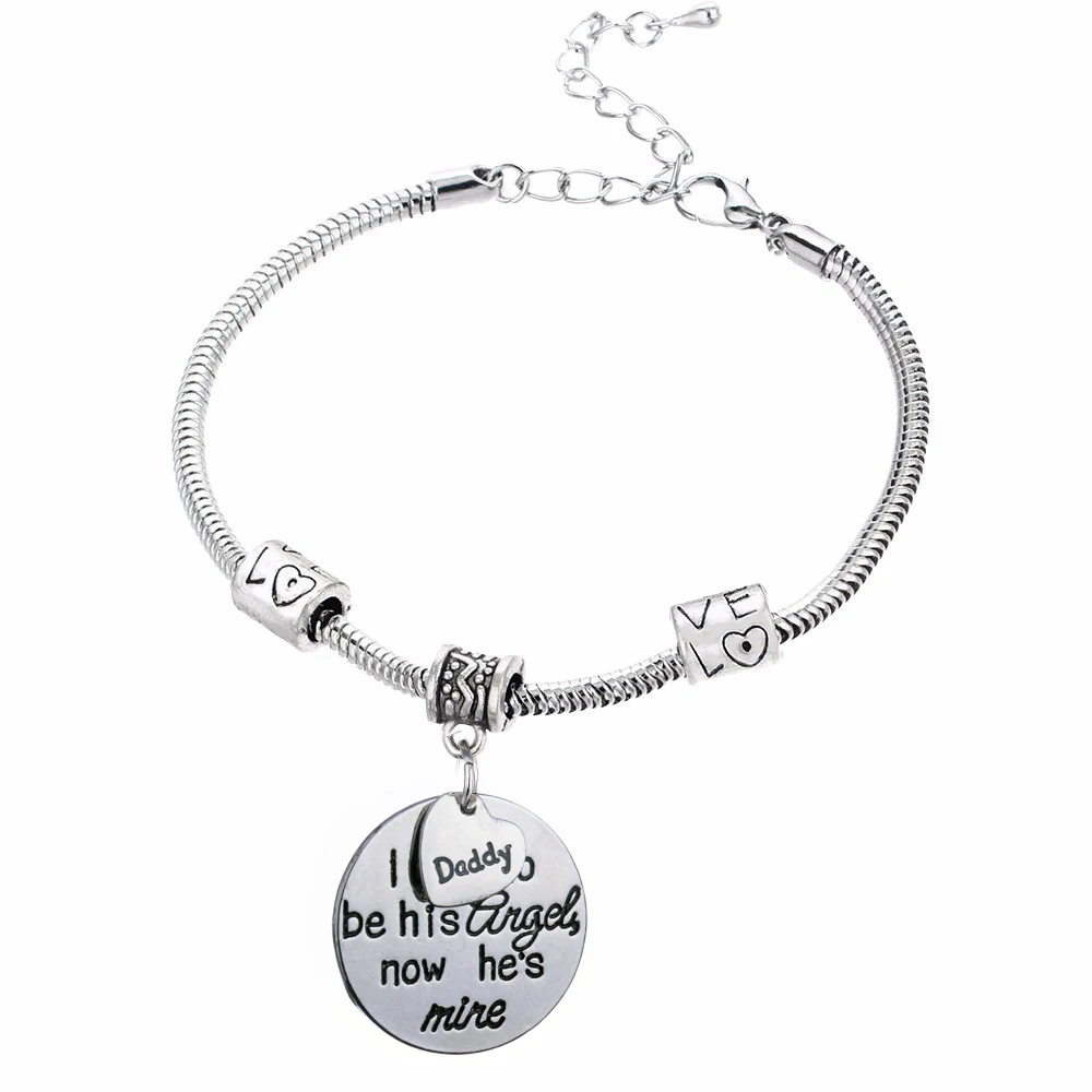 Браслет с подвесками в виде надписей Love Beads | Украшения и аксессуары