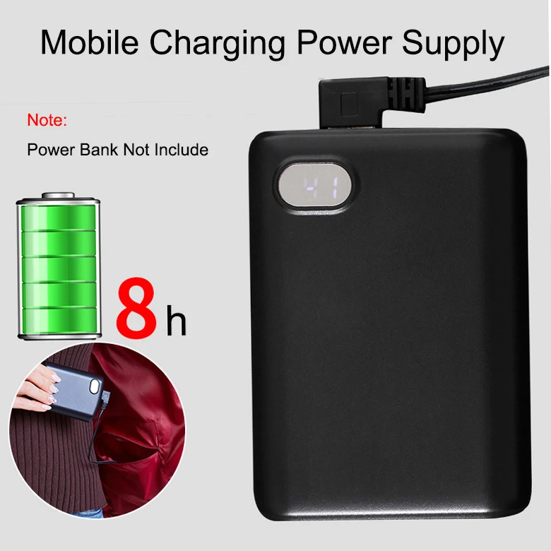 Жилет мужской/женский с электроподогревом и зарядкой от USB|Защитный костюм| |