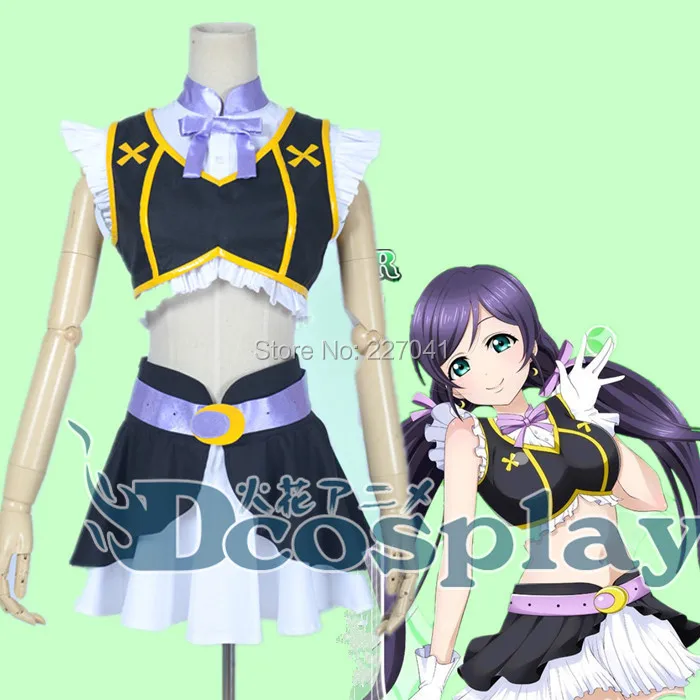 Новые костюмы для косплея Love Live Nozomi Tojo полный комплект бесплатная доставка |