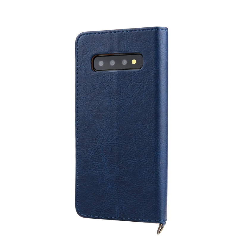 Чехол-кошелек для samsung Galaxy S10, многофункциональный флип-чехол с подставкой для карт, чехол для смартфона samsung S10 Plus, полный защитный чехол