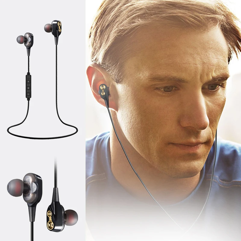Rovtop Bluetooth 5,0 наушники беспроводные наушники с микрофоном для iPhone Bluetooth гарнитура спортивные наушники для телефона