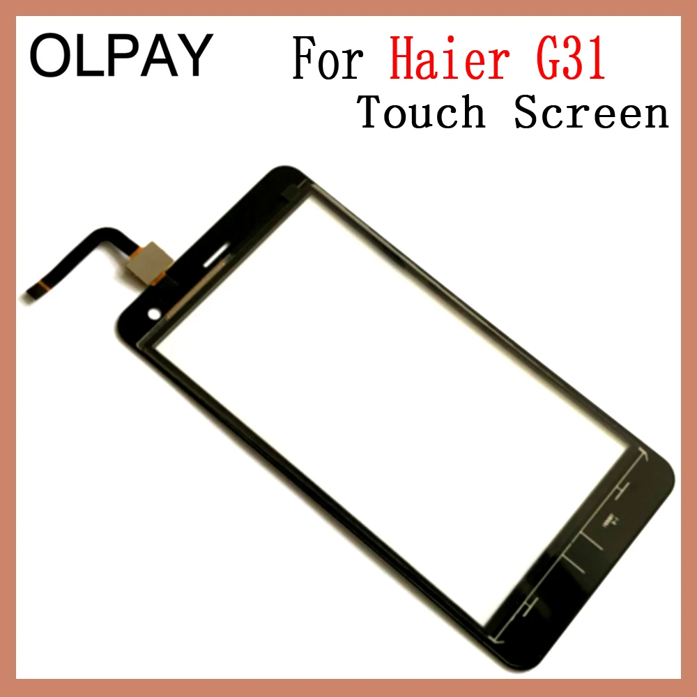 OLPAY 5,0 ''сенсорная панель для Haier G31 сенсорный экран стекло дигитайзер панель объектив сенсор стекло инструменты Бесплатный клей и салфетки
