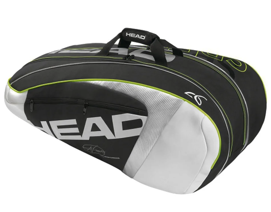 Tennis bag Djokovic головной Теннисный мешок теннисная сумка для ракеток 6-9 теннисная сумка для ракетки теннисный рюкзак Теннисный тренировочный рюкзак с ракеткой Tenis Sports - Цвет: Tennis bag