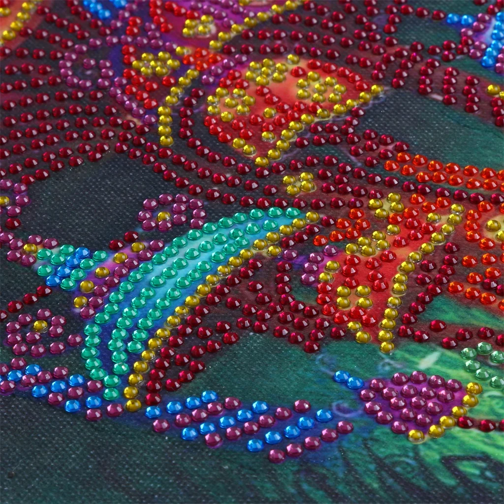 Алмазная живопись 5d &quotсделай сам&quot особой формы стразы с изображением растений