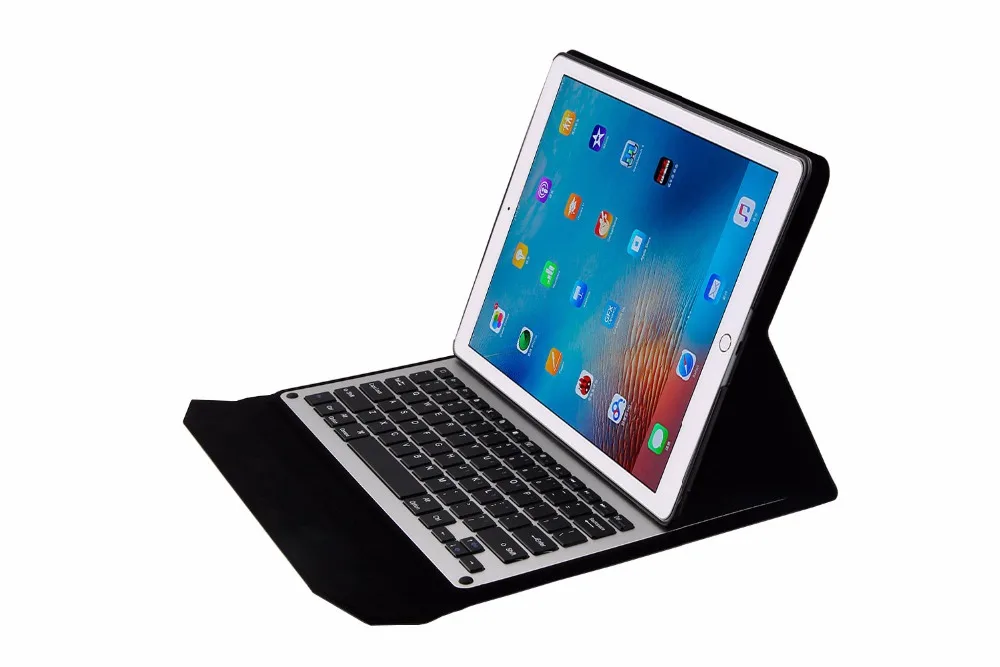 Ультратонкая Съемная Беспроводная клавиатура Bluetooth для iPad Pro 12. 9 планшет Folio PU кожаный чехол с подставкой