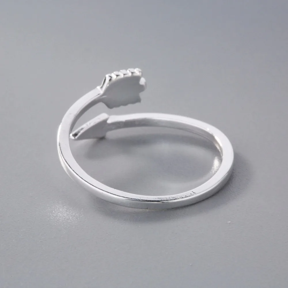 Chandler Geometry Smart Cupids Arrow Charm Wrap Rings Adjustable Minimalist Jewelry For Women Birthday Christmas Gift | Украшения и
