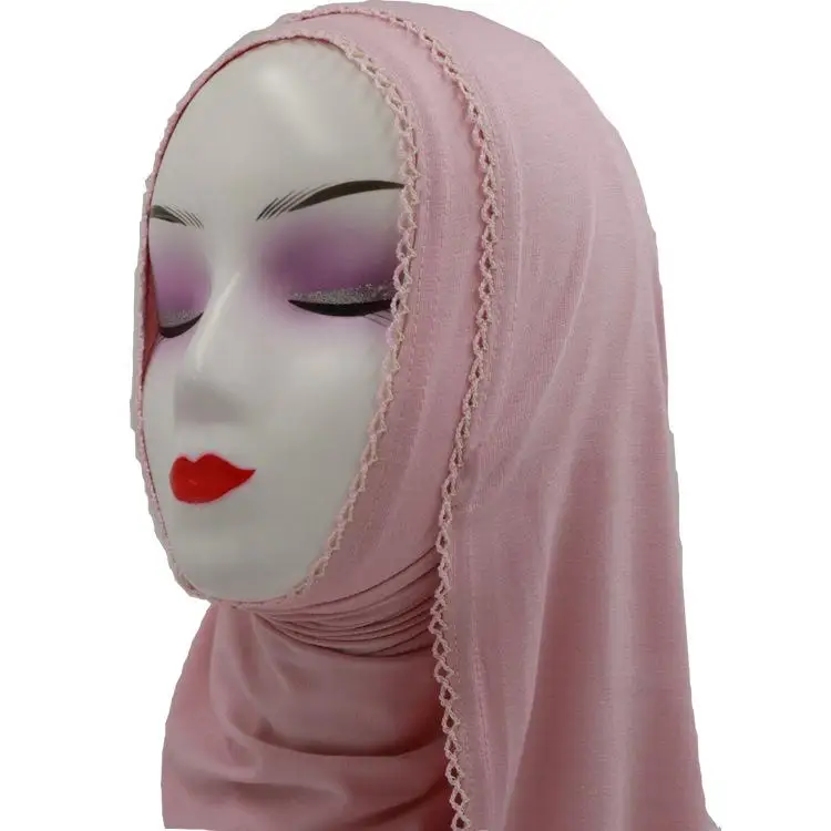 Muslim Women Long Scarf Hijab Islamic Maxi Shawl Wrap Covers Arab Solid Color Middle East Headscarf Turban Full Cover 170*70CM |