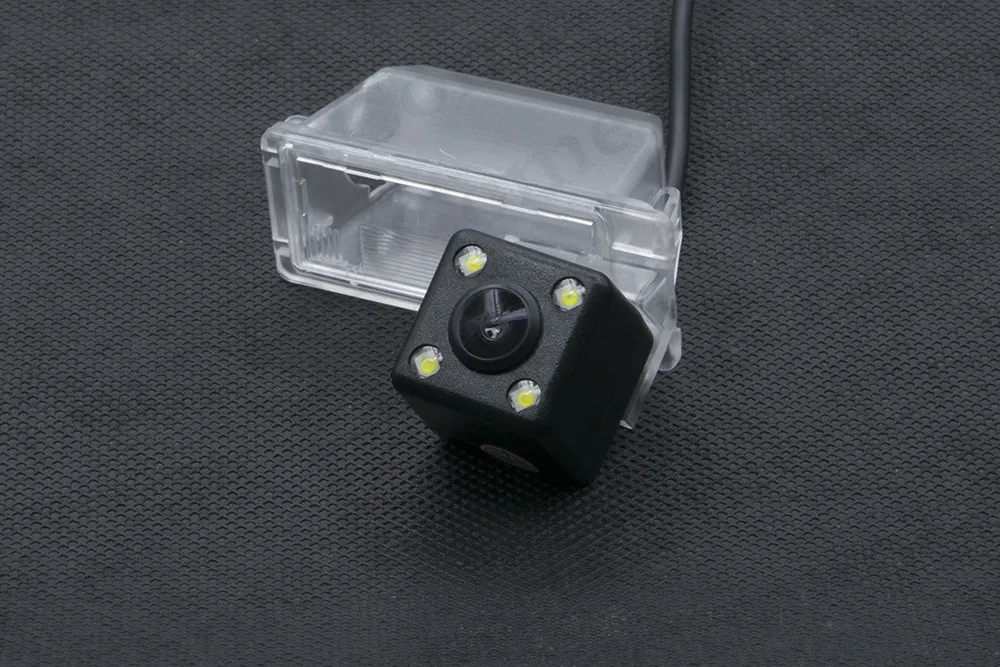 4LED водонепроницаемая CCD Автомобильная камера заднего вида резервная для