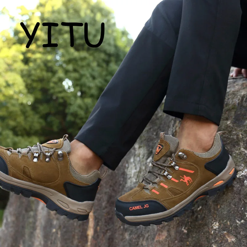 YITU Outventure Мужская походная обувь большие размеры зимние кроссовки