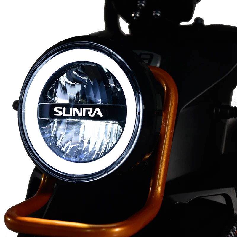 Hcgwork Sunra Knight 1 электрический мотоцикл Скутер мотоцикл Ebike 60v20ah 60 км батарея последняя максимальная скорость 50 км/ч известный бренд