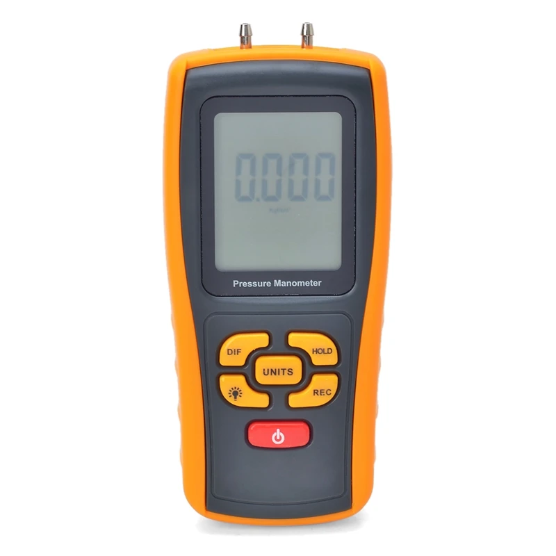 Digital Manometer Air Pressure Gauge Measuring Range 35kPa LCD Manometer Pressure Meter Max 150KPa USB Interface ATC