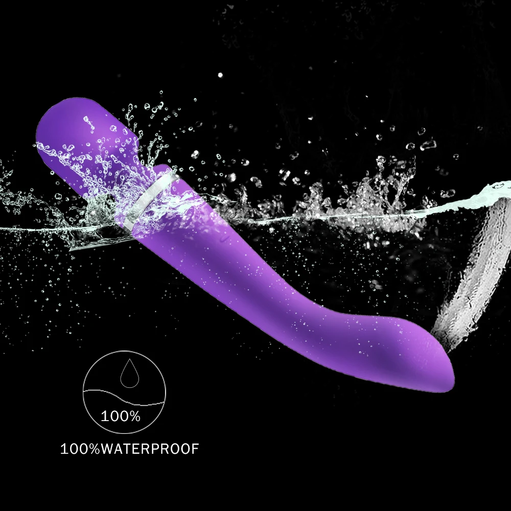 Супер мощный мультискоростной USB заряженный G Spot AV палочка Стимулятор клитора