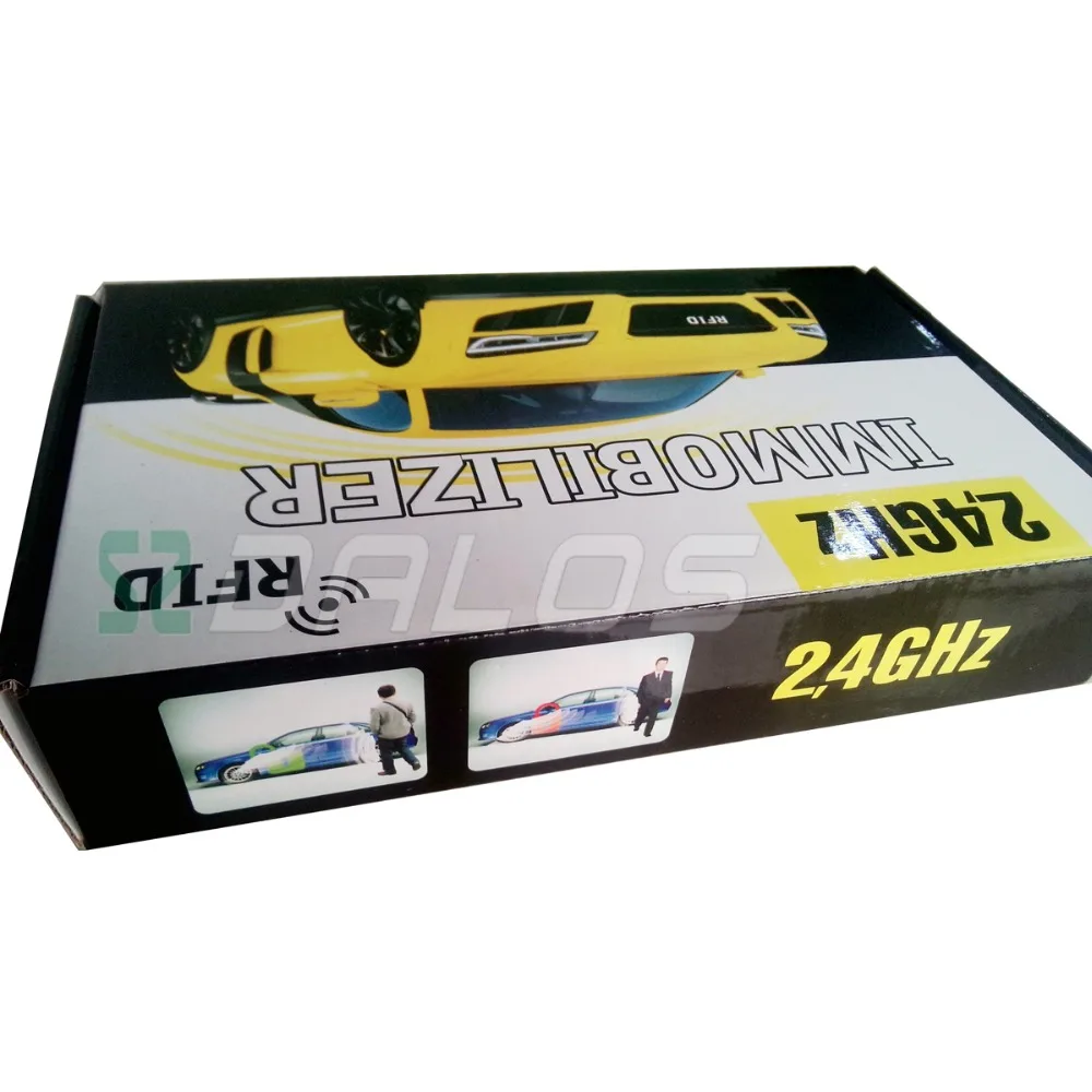 

car immobilizer High quality 12V wireless car immobilizer, 2.4GHz RFID relay design for car anti-theft