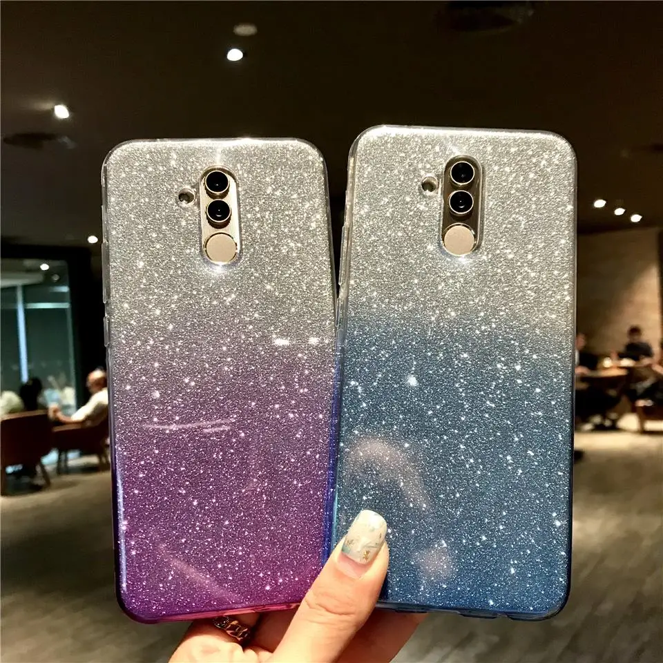 Радужный ТПУ силиконовый чехол для Huawei Mate 20 10 9 8 P20 Lite P10 Honor 7X 6X 6A iphone X XR XS MAX SE 6 6s 7 Plus