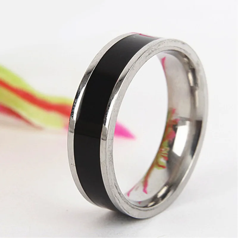 Лидер продаж! Женское кольцо из нержавеющей стали 6 мм|ring for|rings for menpunk accessories |