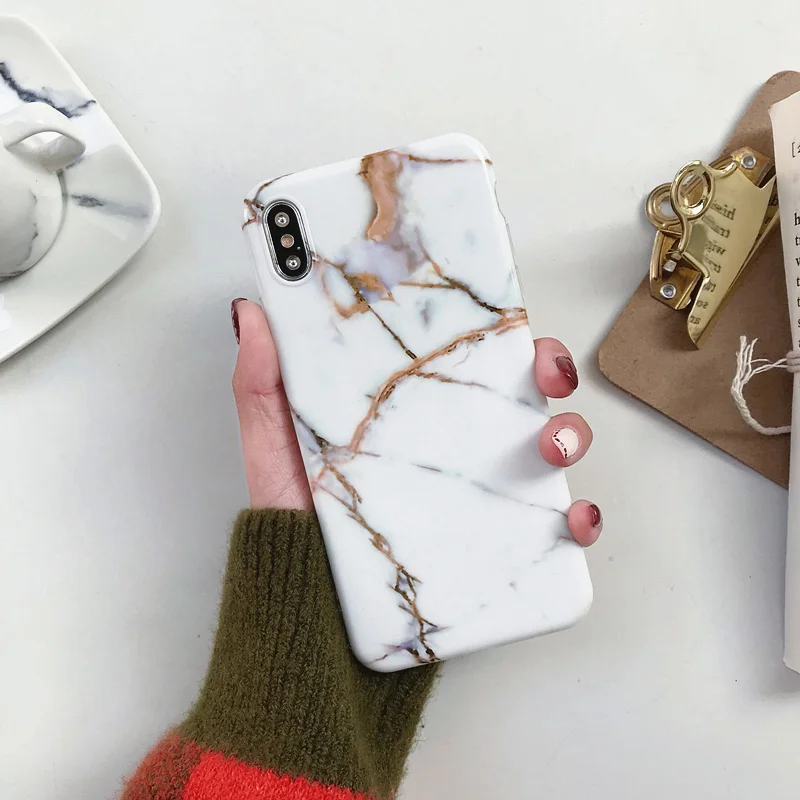 Гладкий мрамор чехол для samsung Galaxy A10 M10 A20 A30 A60 A50 S8 S9 S10 плюс S10E Note 8 9 Мягкий силиконовый чехол для задней крышки