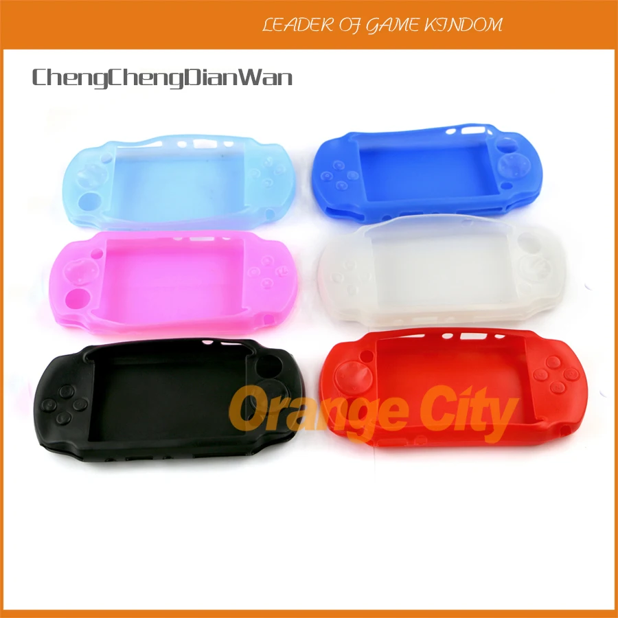 ChengChengDianWan силиконовый чехол для PSP E1000 E 1000 мягкий цвета чехла|case for|case for pspcase case |