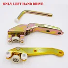 3-х колесная направляющая ролика, правая Боковая раздвижная дверь, нижняя средняя верхняя часть для VW T4 701843436 701843406B 701843336A