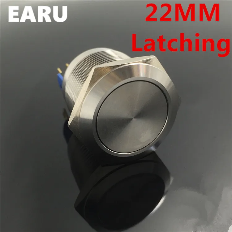 Водонепроницаемая фиксация дверного звонка из нержавеющей стали 22 мм