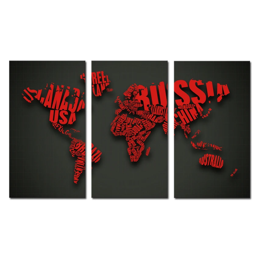 3 шт. декоративные картины на холсте HD | Дом и сад