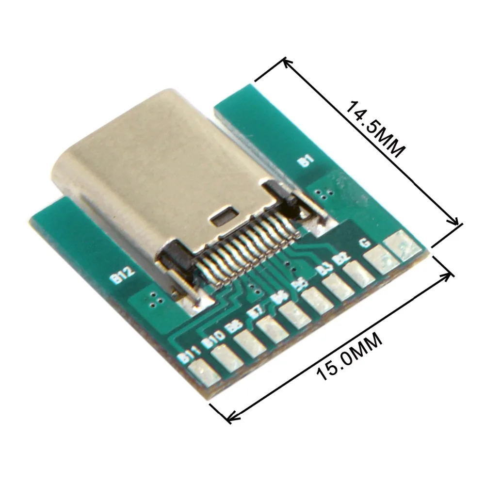 CYDZ DIY 24pin USB 3 1 Тип C гнездовой разъем SMT с ПК доска | Компьютеры и офис