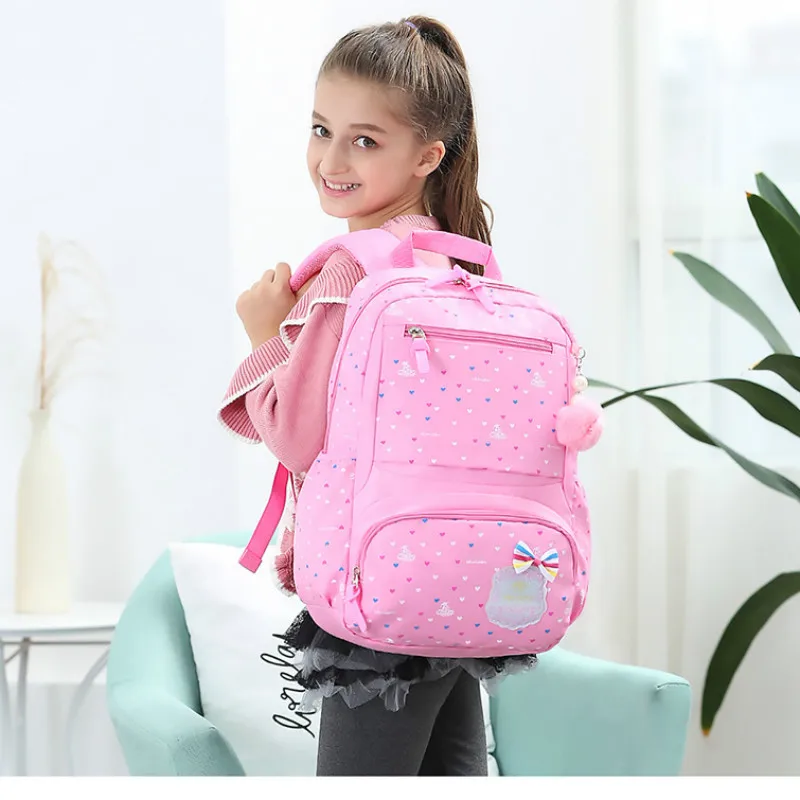 Детские школьные сумки первичный Escolar ортопедический Рюкзак Mochila для девочек