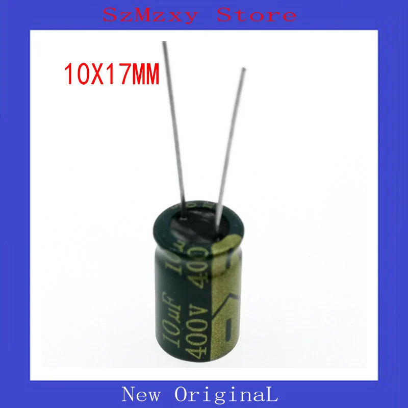 

10 шт. 400V10UF 10 мкФ 400V DIP2 105C