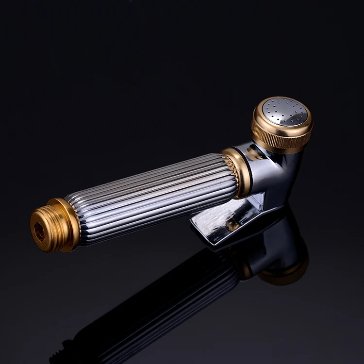 Смеситель для биде из твердой латуни ручной портативный античный дизайн