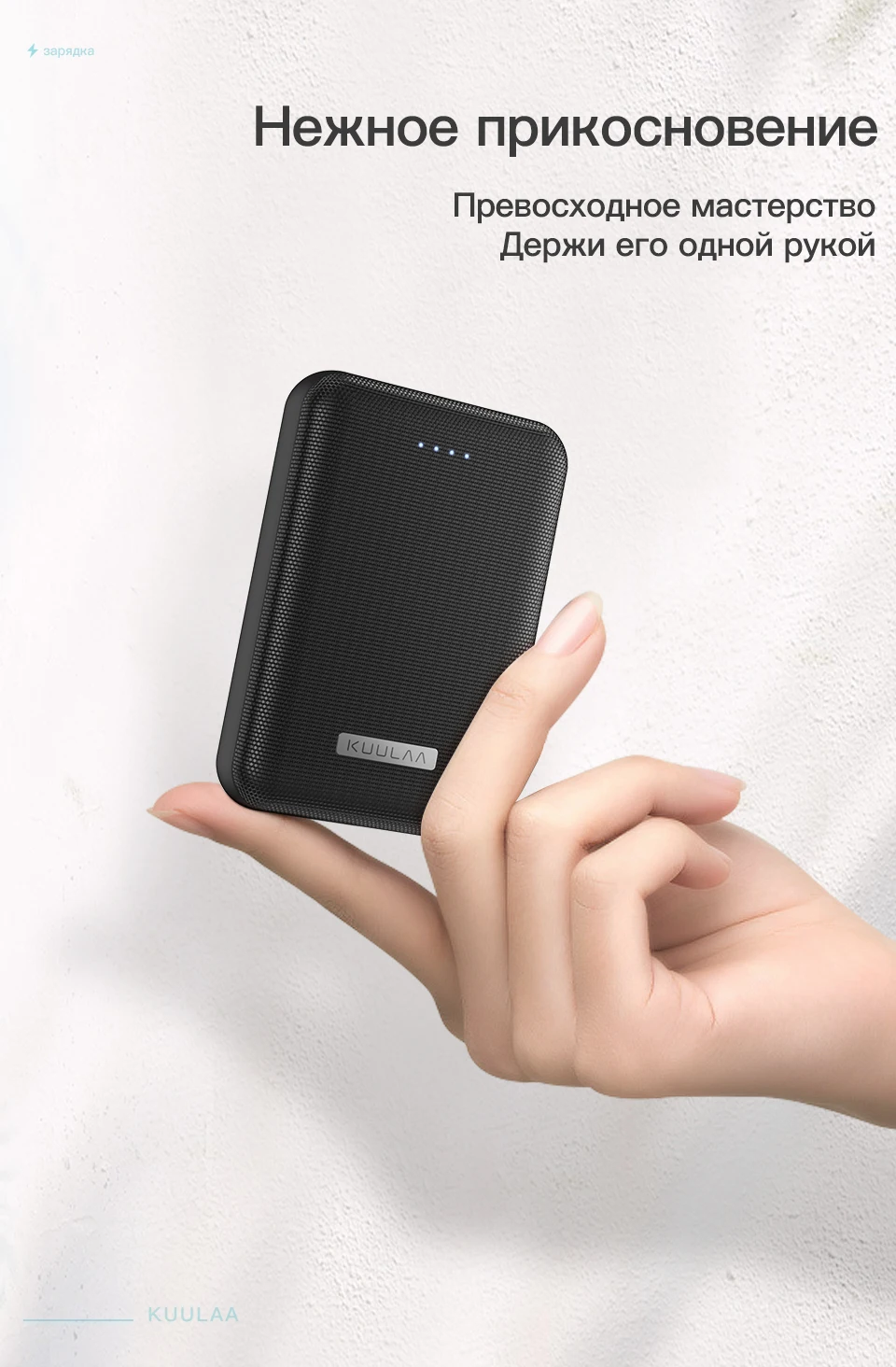 KUULAA power bank 10000 мАч портативная зарядная батарея mi ni внешний аккумулятор с двумя usb-портами Внешнее зарядное устройство для xiaomi mi 9 iphone
