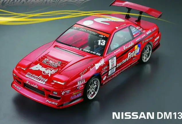 Масштаб 1/10 гоночный автомобиль на радиоуправлении четырехколесный Дрифт Nissan DM13