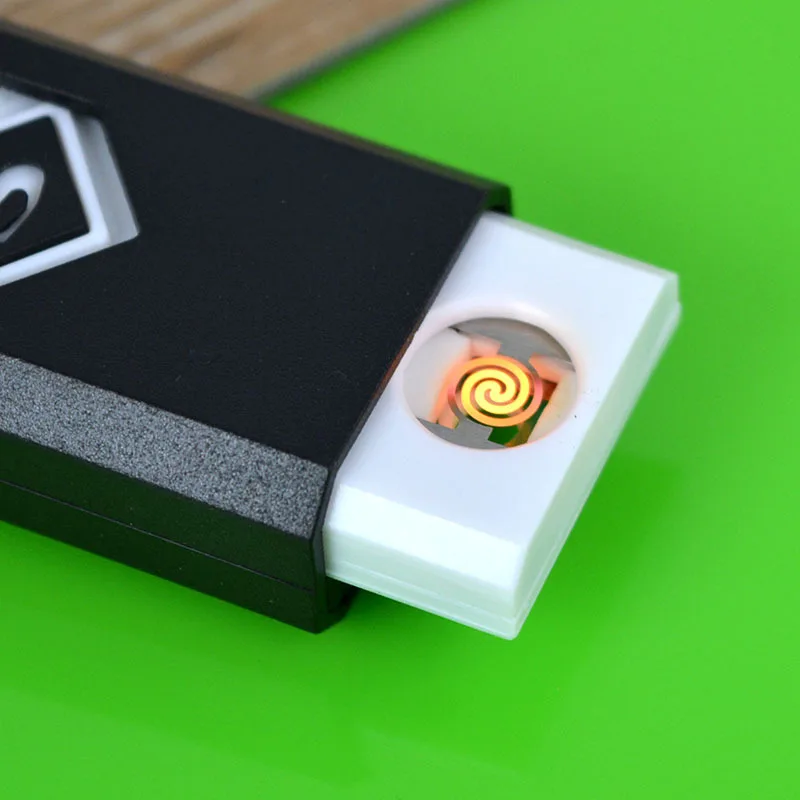 Электронная usb зажигалка, беспламенная плазменная зажигалка, ветрозащитная дуговая Зажигалка для табака, аксессуары для курения, новинка, подарок для мужчин