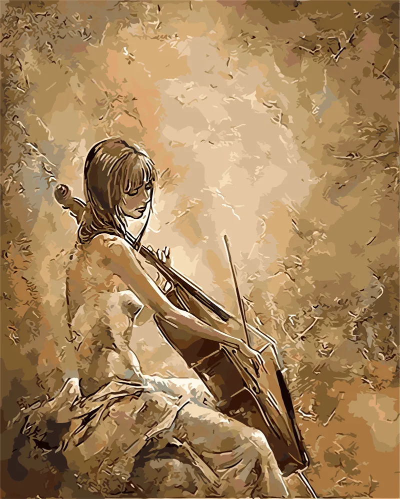 Набор для рисования по номерам на холсте без рамки|decorative pictures|home picturehome decor pictures |