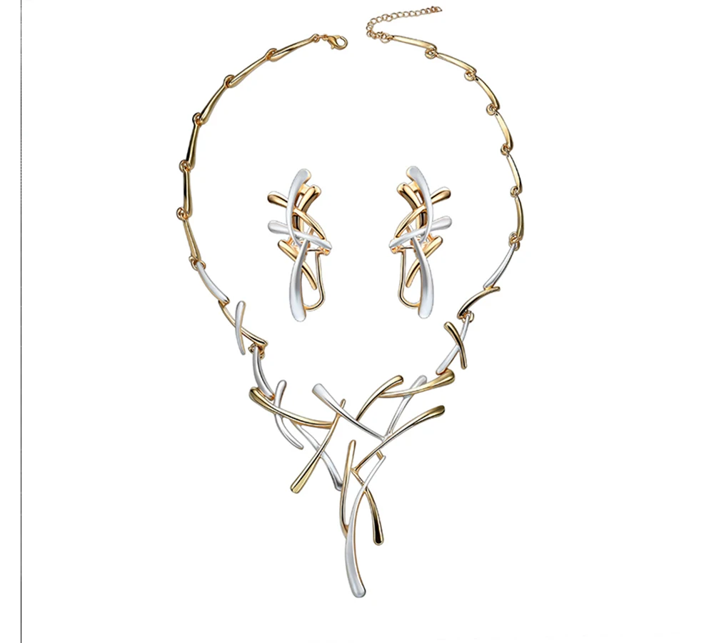 IMucci/JEWELS Роскошные модные золотые и серебряные цвета серьги шпильки/Колье Bijoux