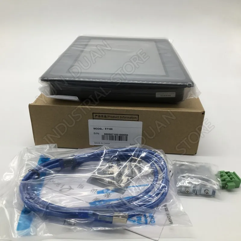 Новая 10 1 дюймовая панель управления сенсорным экраном HMI KINCO ET100 дюйма Eview замена