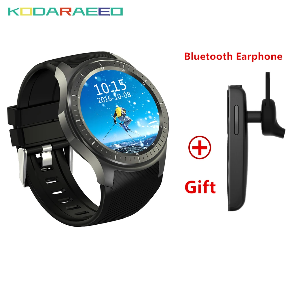 DM368 Смарт часы Andriod MTK6580 с sim картой 3G телефон WiFi GPS трекер сердечного ритма монитор