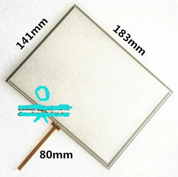 

8inch touch screen 4 wire resistive touch screen 182*141mm