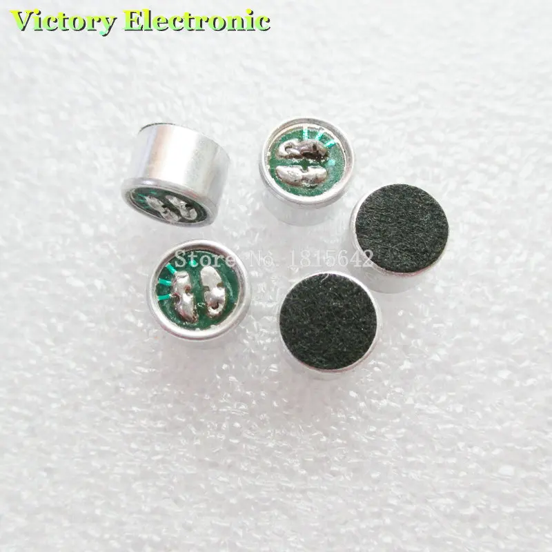 

10PCS/Lot New Pickup Without Pin 9*7mm Polar Microphone Wholesale Electronic