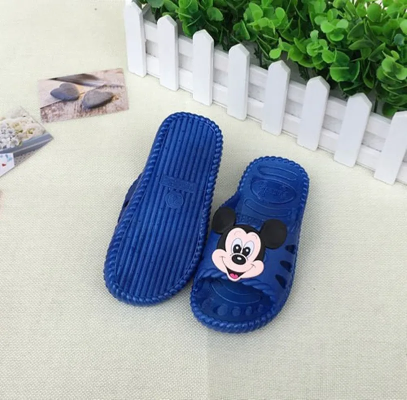 Оптовая продажа детские тапочки с героями мультфильмов мягкие Тапочки для
