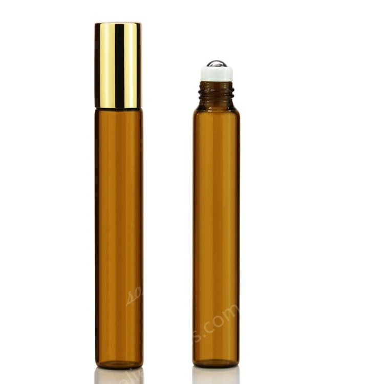 

1ml 2ml 3ml 5ml 10ml mamber roll on roller bottles for essential oils roll-on refillable perfume bottle deodorant containers