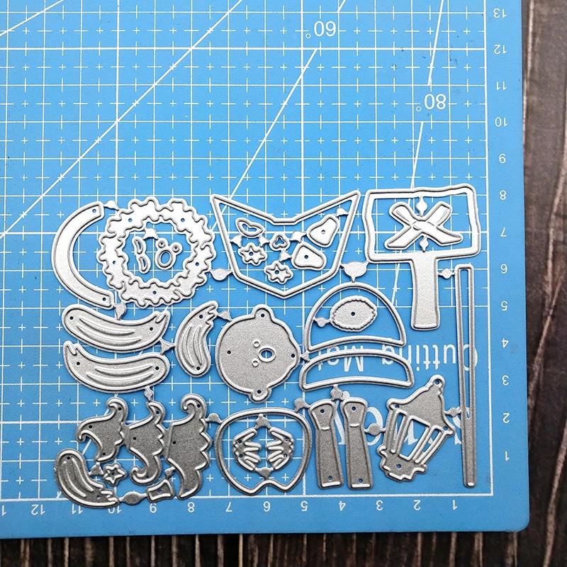 Christmas Singer tree WREATH Metal Cutting Dies for DIY Scrapbooking Photo Album Embossing Paper Cards Craft | Дом и сад