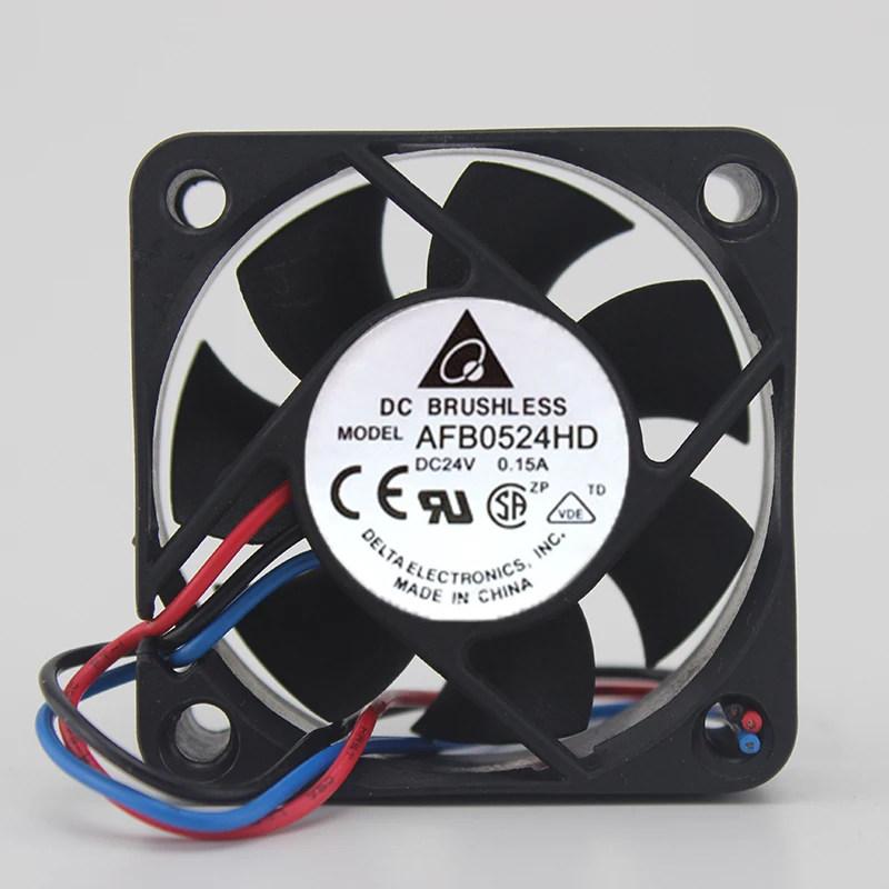 Original for delta AFB0524HD DC 24V 0.15A 5015 5cm 50*50*15mm server inverter case axial Cooling Fan | Компьютеры и офис