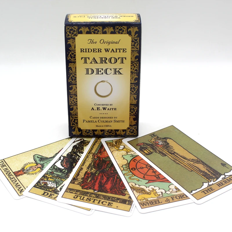 

The Original Rider Waite Tarot Deck Full English Tarot Cards Game With English Booklet Instructions Tarot Board Game