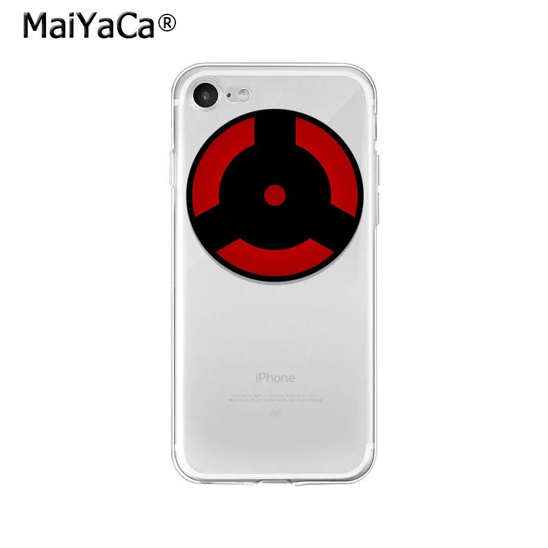 MaiYaCa Anime Naruto Sharingan TPU Soft Silicone Phone Case Cover for iPhone X XS MAX 6 6s 7 7plus 8 8Plus 5 5S SE XR | Мобильные