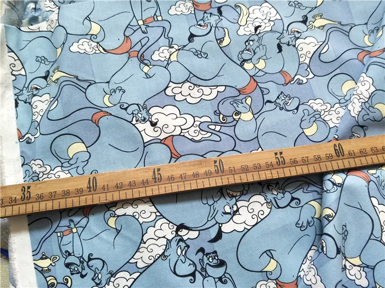 Хлопок Aladdina Genie DIY ткань занавеска Подушка ширина 140 см швейная домашняя