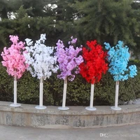 1 5m 5feet height white artificial cherry blossom tree roman column road leads for wedding mall opened props