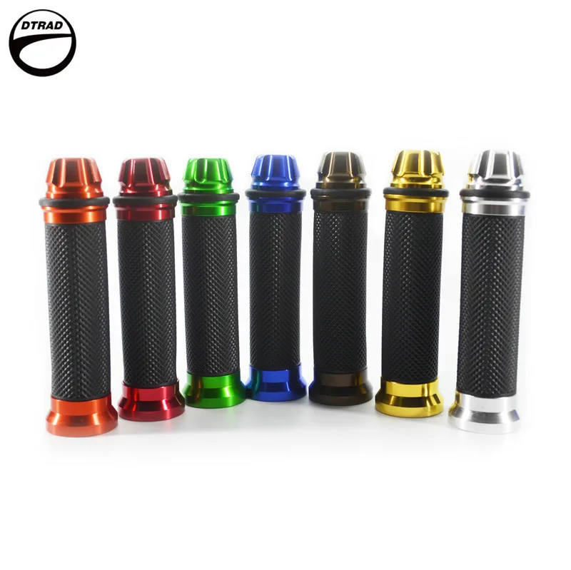 

Universal 7/8" 22mm Motorcycle Handlebar Grips motocross CNC Aluminum & Rubber GEL Handle Bar Grips