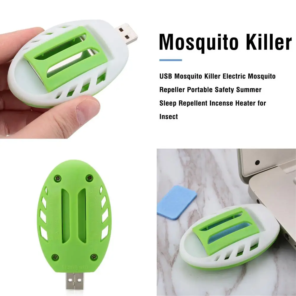 USB Car Mosquito Killer Portable Safety Summer Sleep Repellent Incense Heater Automotive Interior Accessories For Insect | Автомобили и